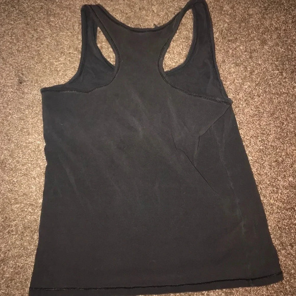 Black Athletic Tank - Picture 2 of 4